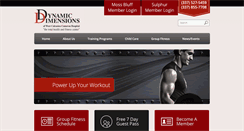 Desktop Screenshot of dynamicdimensionsfitness.com